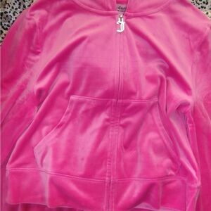 Juicy Couture Pink Velour Jacket